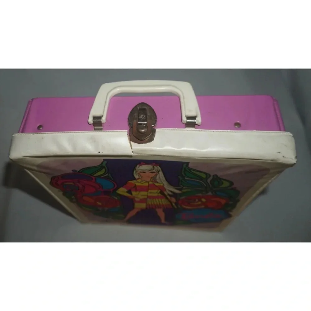 Barbie Doll Case Vintage 1967 Mattel Toy Makers #1007 Psychedelic Barbie image
